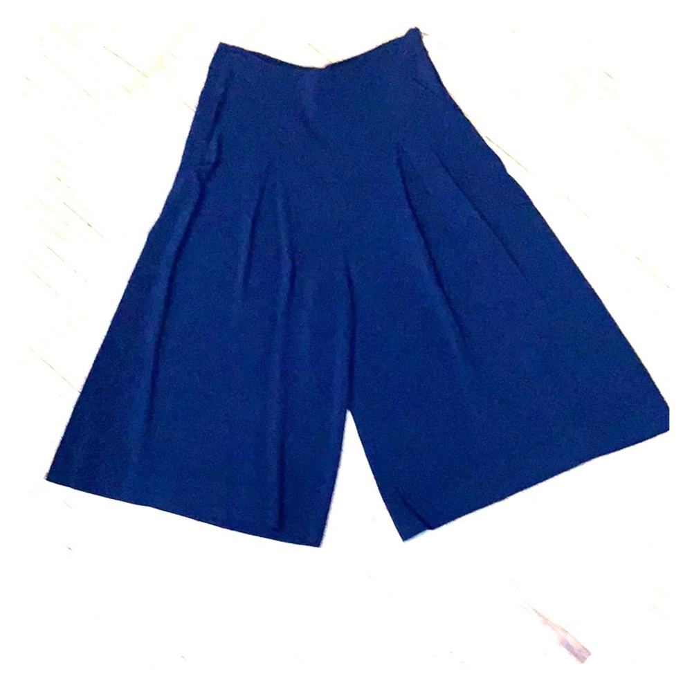 3/4 length wide leg